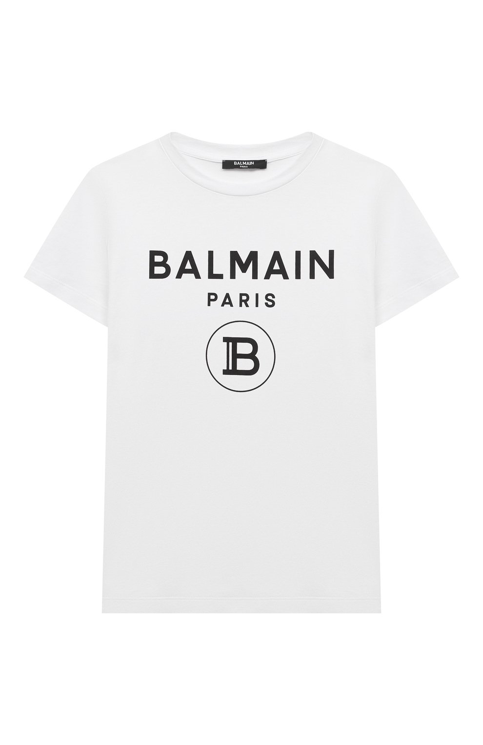 Детский футболка BALMAIN белого цвета, арт. 6M8901 | Фото 1