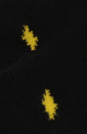 Детские хлопковые носки MARCELO BURLON KIDS OF MILAN черного цвета, арт. 21E/B/MB/6001/7010 | Фото 2 (Материал: Хлопок, Текстиль; Региональные ограничения белый список (Axapta Mercury): RU; Кросс-КТ: Носки)