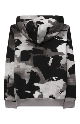 Детский хлопковая толстовка DOLCE & GABBANA серого цвета по цене 22900 руб., арт. L1JW9W/HS7E1 | Фото 2 Детский хлопковая толстовка DOLCE & GABBANA серого цвета, арт. L1JW9W/HS7E1 | Фото 2