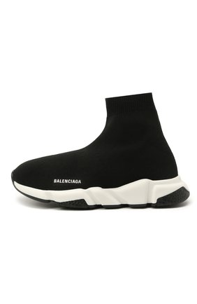 Детские текстильные кроссовки BALENCIAGA черного цвета по цене 31600 руб., арт. 597425/W2DB2 | Фото 2 Детские текстильные кроссовки BALENCIAGA черного цвета, арт. 597425/W2DB2 | Фото 2