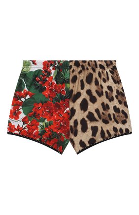 Детские плавки-шорты DOLCE & GABBANA разноцветного цвета по цене 17550 руб., арт. L5JQ51/G7YMR/2-6 | Фото 2 Детские плавки-шорты DOLCE & GABBANA разноцветного цвета, арт. L5JQ51/G7YMR/2-6 | Фото 2 (Материал внешний: Синтетический материал; Кросс-КТ: Пляж; Региональные ограничения белый список (Axapta Mercury): RU; Ростовка одежда: 2 года | 92 см, 3 года | 98 см, 4 года | 104 см, 5 лет | 110 см, 6 лет | 116 см)