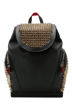 Мужской кожаный рюкзак explorafunk CHRISTIAN LOUBOUTIN черного цвета по цене 230500 руб., арт. 1215153/EXPL0RAFUNK S | Фото 1 Мужской кожаный рюкзак explorafunk CHRISTIAN LOUBOUTIN черного цвета, арт. 1215153/EXPL0RAFUNK S | Фото 1