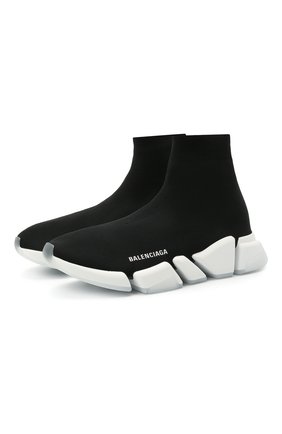 Мужские текстильные кроссовки speed 2.0 BALENCIAGA черного цвета по цене 87150 руб., арт. 654020/W2DI2 | Фото 1 Мужские текстильные кроссовки speed 2.0 BALENCIAGA черного цвета, арт. 654020/W2DI2 | Фото 1