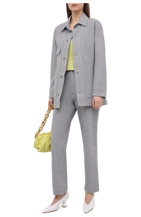 Женский кашемировый топ BOTTEGA VENETA светло-зеленого цвета по цене 79550 руб., арт. 658827/VKSE0 | Фото 2 Женский кашемировый топ BOTTEGA VENETA светло-зеленого цвета, арт. 658827/VKSE0 | Фото 2
