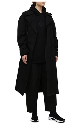 Женские текстильные кроссовки speed 3.0 BALENCIAGA черного цвета по цене 95200 руб., арт. 654466/W2DN1 | Фото 2 Женские текстильные кроссовки speed 3.0 BALENCIAGA черного цвета, арт. 654466/W2DN1 | Фото 2