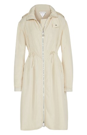 Женская парка из вискозы BOTTEGA VENETA бежевого цвета по цене 413000 руб., арт. 657522/V0PA0 | Фото 1 Женская парка из вискозы BOTTEGA VENETA бежевого цвета, арт. 657522/V0PA0 | Фото 1
