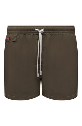 Мужские плавки-шорты KITON хаки цвета по цене 28700 руб., арт. UC0M2CX07T09 | Фото 1 Мужские плавки-шорты KITON хаки цвета, арт. UC0M2CX07T09 | Фото 1