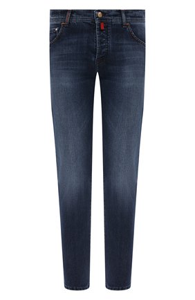 Мужские джинсы KITON синего цвета по цене 109000 руб., арт. UPNJS/J07T25 | Фото 1 Мужские джинсы KITON синего цвета, арт. UPNJS/J07T25 | Фото 1 (Длина (брюки, джинсы): Стандартные; Материал внешний: Хлопок, Деним; Детали: Потертости; Стили: Кэжуэл; Силуэт М (брюки): Прямые; Кросс-КТ: Деним; Региональные ограничения белый список (Axapta Mercury): RU)