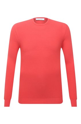 Мужской хлопковый джемпер CRUCIANI красного цвета по цене 42200 руб., арт. CU25.407 | Фото 1 Мужской хлопковый джемпер CRUCIANI красного цвета, арт. CU25.407 | Фото 1