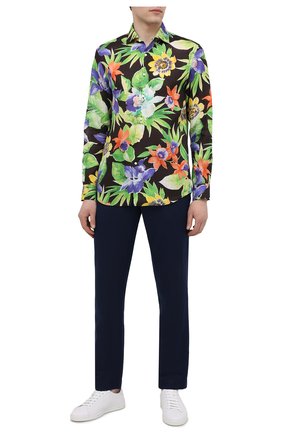 Мужская льняная рубашка RALPH LAUREN разноцветного цвета по цене 49050 руб., арт. 790836059 | Фото 2 Мужская льняная рубашка RALPH LAUREN разноцветного цвета, арт. 790836059 | Фото 2