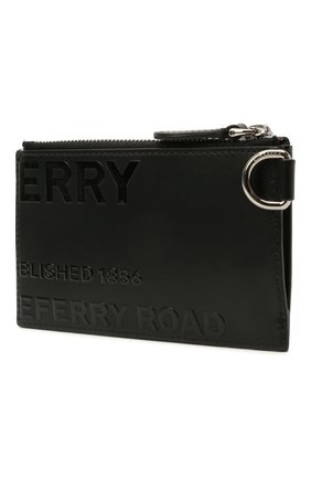 Мужской кожаный футляр для кредитных карт BURBERRY черного цвета по цене 28050 руб., арт. 8039012 | Фото 2 Мужской кожаный футляр для кредитных карт BURBERRY черного цвета, арт. 8039012 | Фото 2