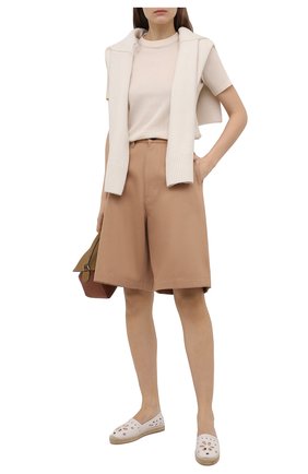 Женские кожаные эспадрильи REDVALENTINO белого цвета по цене 39950 руб., арт. VQ0S0D91/IYJ | Фото 2 Женские кожаные эспадрильи REDVALENTINO белого цвета, арт. VQ0S0D91/IYJ | Фото 2