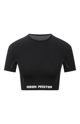 Женский топ HERON PRESTON черного цвета по цене 26900 руб., арт. HWVA001R21KNI0011001 | Фото 1 Женский топ HERON PRESTON черного цвета, арт. HWVA001R21KNI0011001 | Фото 1