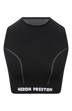 Женский топ HERON PRESTON черного цвета по цене 21250 руб., арт. HWV0004R21KNI0011001 | Фото 1 Женский топ HERON PRESTON черного цвета, арт. HWV0004R21KNI0011001 | Фото 1