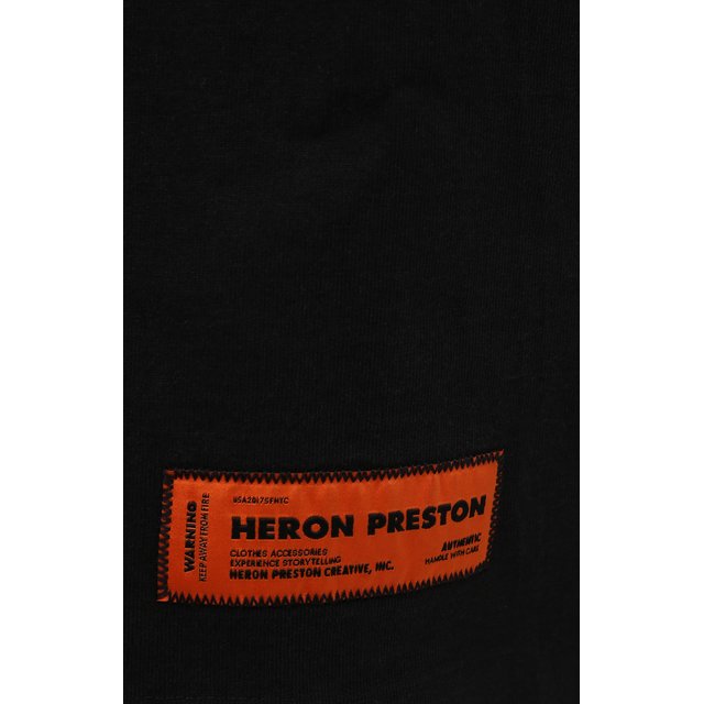фото Хлопковое платье heron preston
