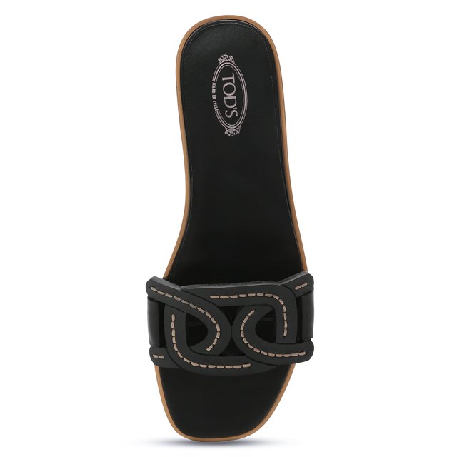 фото Кожаные шлепанцы tod’s
