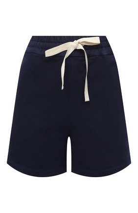 Женские хлопковые шорты JIL SANDER темно-синего цвета по цене 31050 руб., арт. JPPS707521-WS248908A | Фото 1 Женские хлопковые шорты JIL SANDER темно-синего цвета, арт. JPPS707521-WS248908A | Фото 1 (Женское Кросс-КТ: Шорты-одежда; Материал внешний: Хлопок; Стили: Спорт-шик; Длина Ж (юбки, платья, шорты): Мини)