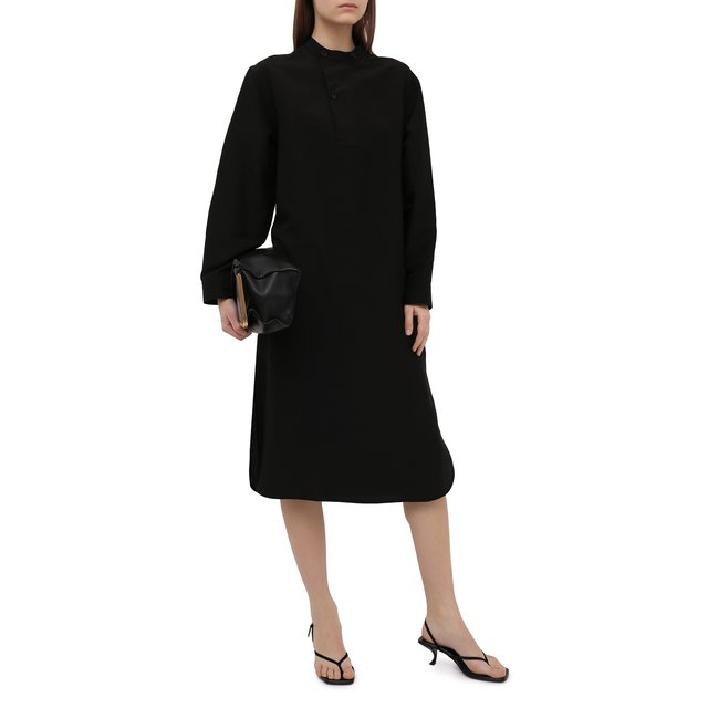 фото Хлопковое платье jil sander