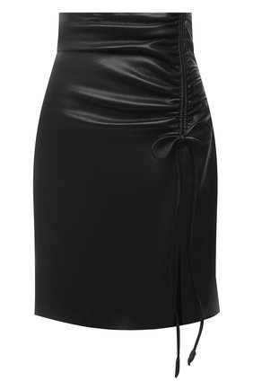 Женская юбка из экокожи NANUSHKA черного цвета по цене 36250 руб., арт. Z0W_BLACK_VEGAN LEATHER | Фото 1 Женская юбка из экокожи NANUSHKA черного цвета, арт. Z0W_BLACK_VEGAN LEATHER | Фото 1