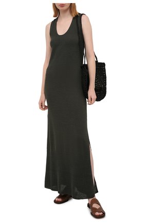 Женские кожаные шлепанцы gaile CHLOÉ коричневого цвета по цене 47300 руб., арт. CHC21U415L4 | Фото 2 Женские кожаные шлепанцы gaile CHLOÉ коричневого цвета, арт. CHC21U415L4 | Фото 2