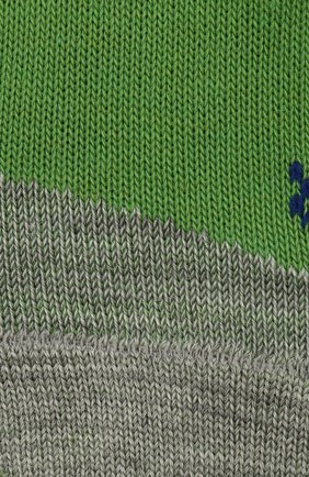 Детские носки FALKE зеленого цвета, арт. 10663. | Фото 2 (Региональные ограничения белый список (Axapta Mercury): RU; Кросс-КТ: Носки)
