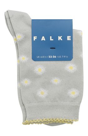 Детские хлопковые носки FALKE серого цвета по цене 1330 руб., арт. 12972. | Фото 1 Детские хлопковые носки FALKE серого цвета, арт. 12972. | Фото 1