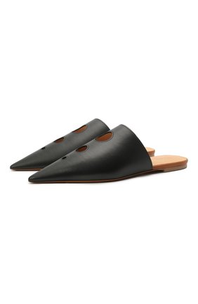 Женские кожаные сабо LOEWE черного цвета по цене 69950 руб., арт. L814291X03 | Фото 1 Женские кожаные сабо LOEWE черного цвета, арт. L814291X03 | Фото 1 (Подошва: Плоская; Материал внутренний: Натуральная кожа; Каблук высота: Низкий; Каблук тип: Устойчивый; Материал внешний: Кожа)