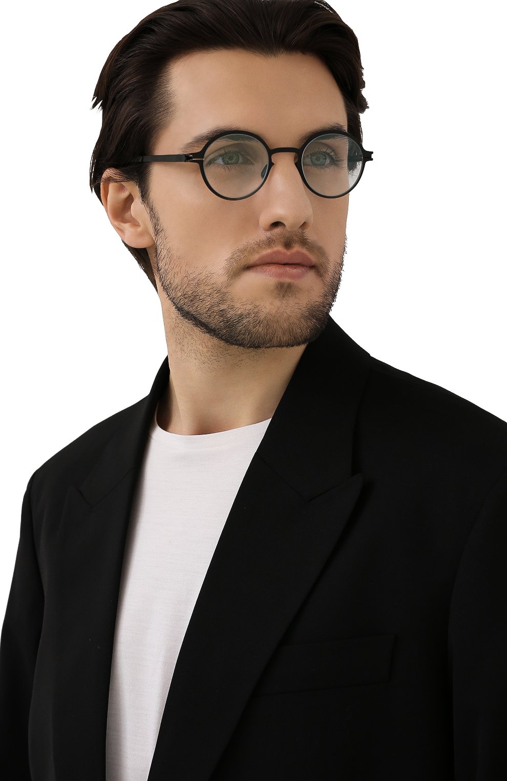 Женские оправа MYKITA черного цвета по цене 38050 руб., арт. GETZ/BLACK/CLEAR 002 | Фото 3 Женские оправа MYKITA черного цвета, арт. GETZ/BLACK/CLEAR 002 | Фото 3 (Очки форма: Круглые; Тип очков: Оправа; Оптика Гендер: оптика-унисекс)