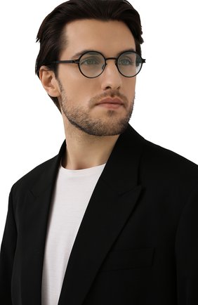 Женские оправа MYKITA черного цвета по цене 38050 руб., арт. GETZ/BLACK/CLEAR 002 | Фото 3 Женские оправа MYKITA черного цвета, арт. GETZ/BLACK/CLEAR 002 | Фото 3 (Очки форма: Круглые; Тип очков: Оправа; Оптика Гендер: оптика-унисекс)
