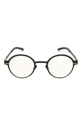 Женские оправа MYKITA черного цвета по цене 38050 руб., арт. GETZ/BLACK/CLEAR 002 | Фото 4 Женские оправа MYKITA черного цвета, арт. GETZ/BLACK/CLEAR 002 | Фото 4 (Очки форма: Круглые; Тип очков: Оправа; Оптика Гендер: оптика-унисекс)