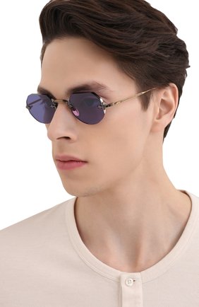Женские солнцезащитные очки JACQUES MARIE MAGE синего цвета по цене 95600 руб., арт. C0DY JMMCY-47 (II) | Фото 3 Женские солнцезащитные очки JACQUES MARIE MAGE синего цвета, арт. C0DY JMMCY-47 (II) | Фото 3 (Тип очков: С/з; Очки форма: Овальные, Круглые; Оптика Гендер: оптика-унисекс)