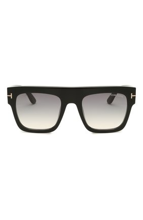 Женские солнцезащитные очки TOM FORD черного цвета по цене 25700 руб., арт. TF847 01B | Фото 4 Женские солнцезащитные очки TOM FORD черного цвета, арт. TF847 01B | Фото 4 (Тип очков: С/з; Очки форма: Маска, Прямоугольные; Оптика Гендер: оптика-унисекс)