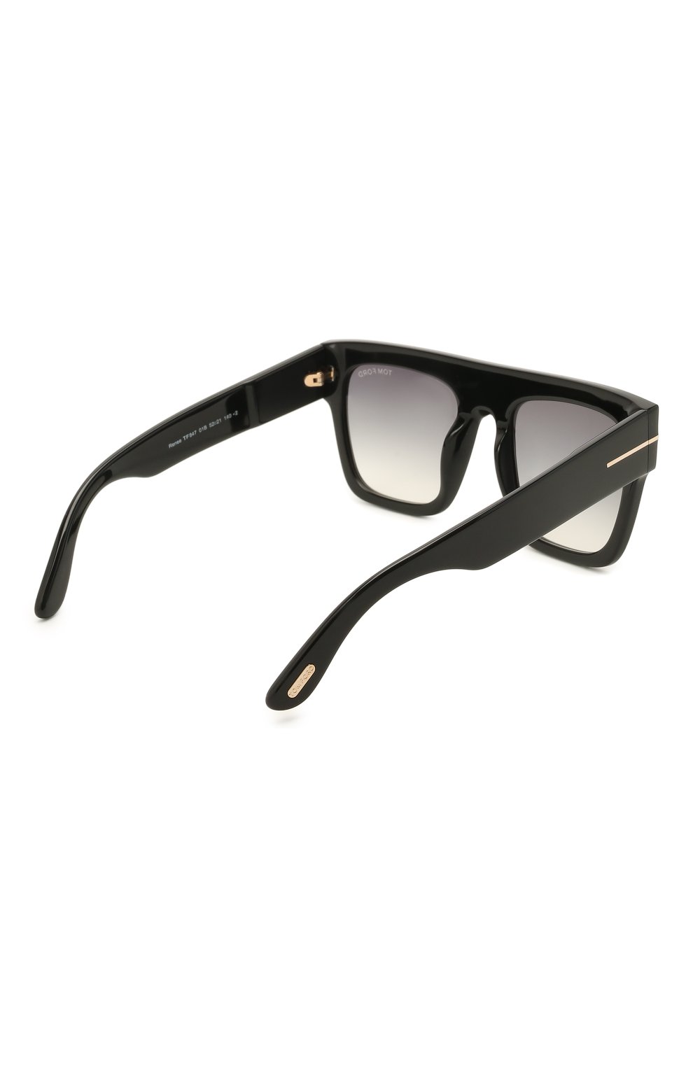 Женские солнцезащитные очки TOM FORD черного цвета, арт. TF847 01B | Фото 5 (Тип очков: С/з; Очки форма: Маска, Прямоугольные; Оптика Гендер: оптика-унисекс)