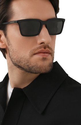 Мужские солнцезащитные очки DOLCE & GABBANA черного цвета по цене 14700 руб., арт. 6151-501/87 | Фото 2 Мужские солнцезащитные очки DOLCE & GABBANA черного цвета, арт. 6151-501/87 | Фото 2
