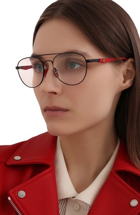 Женские оправа RAY-BAN черного цвета по цене 10200 руб., арт. 6473M-F002 | Фото 2 Женские оправа RAY-BAN черного цвета, арт. 6473M-F002 | Фото 2