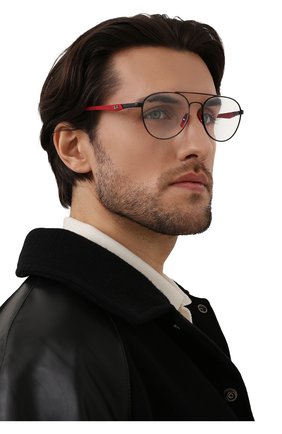Женские оправа RAY-BAN черного цвета по цене 10200 руб., арт. 6473M-F002 | Фото 3 Женские оправа RAY-BAN черного цвета, арт. 6473M-F002 | Фото 3