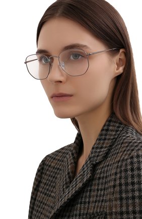 Женские оправа RAY-BAN серебряного цвета по цене 8000 руб., арт. 6448-2502 | Фото 2 Женские оправа RAY-BAN серебряного цвета, арт. 6448-2502 | Фото 2