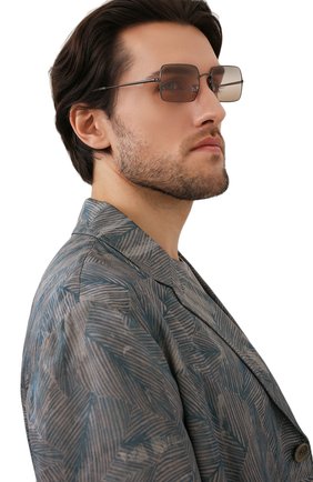 Женские солнцезащитные очки RAY-BAN коричневого цвета по цене 12500 руб., арт. 1969-004/GC | Фото 3 Женские солнцезащитные очки RAY-BAN коричневого цвета, арт. 1969-004/GC | Фото 3