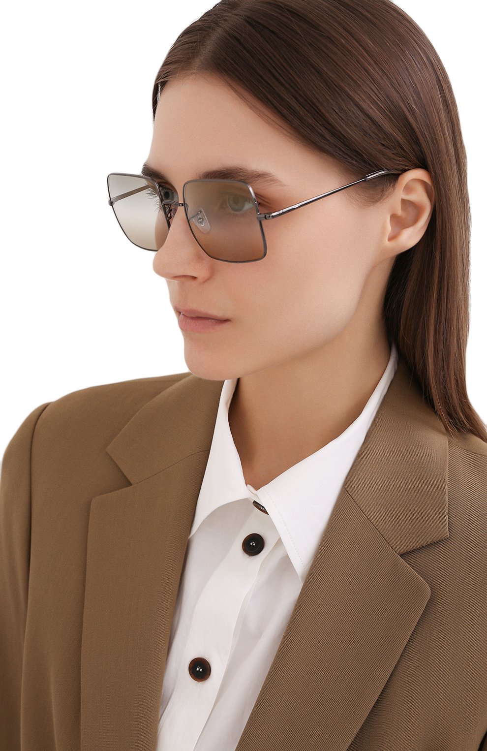 Женские солнцезащитные очки RAY-BAN бежевого цвета по цене 0 руб., арт. 1971-004/GH | Фото 2 Женские солнцезащитные очки RAY-BAN бежевого цвета, арт. 1971-004/GH | Фото 2 (Кросс-КТ: С/з-унисекс; Региональные ограничения белый список (Axapta Mercury): RU; Тип очков: С/з; Оптика Гендер: оптика-унисекс; Очки форма: Прямоугольные)