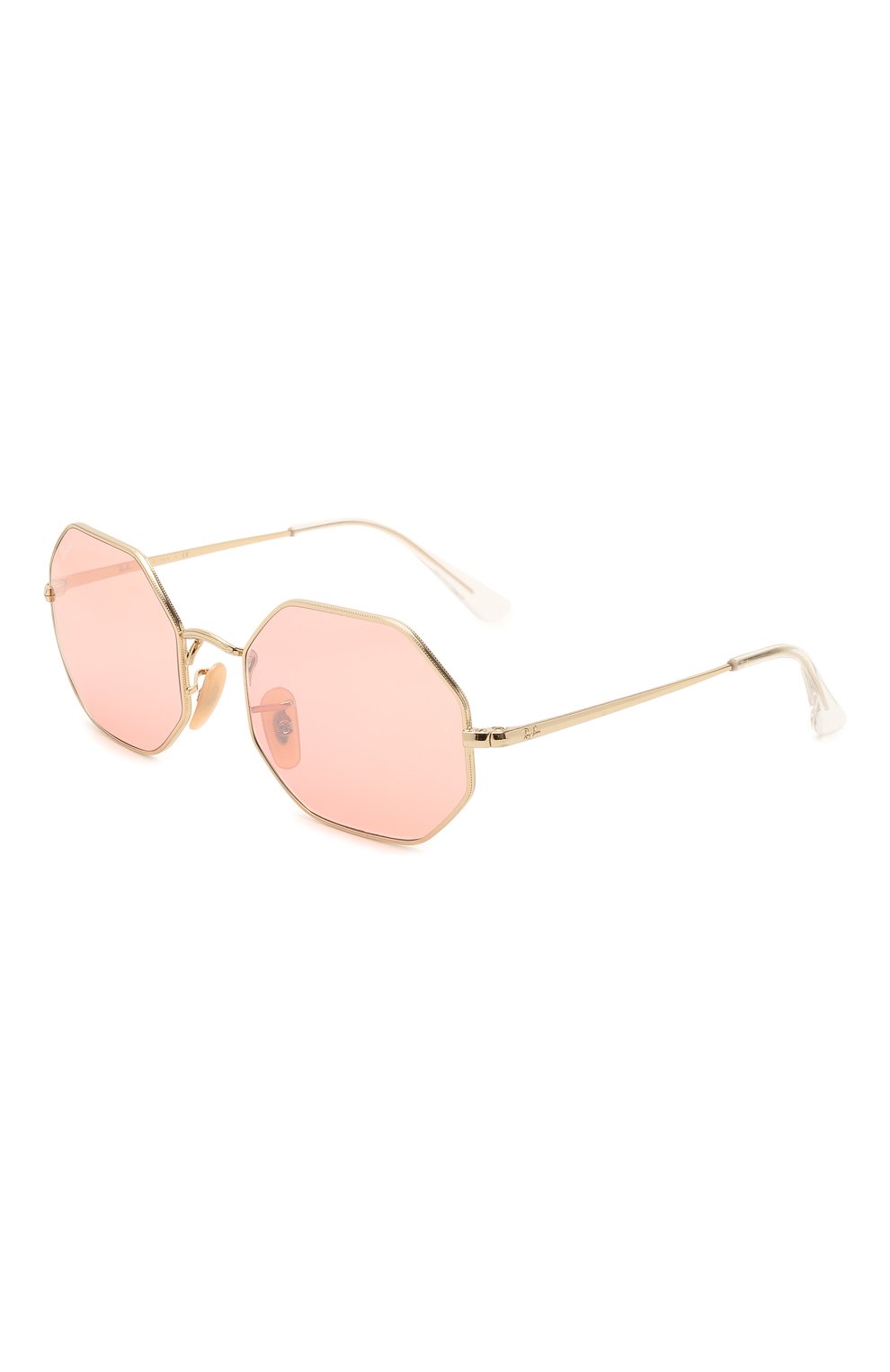 Женские солнцезащитные очки RAY-BAN розового цвета, арт. 1972-001/3E | Фото 1