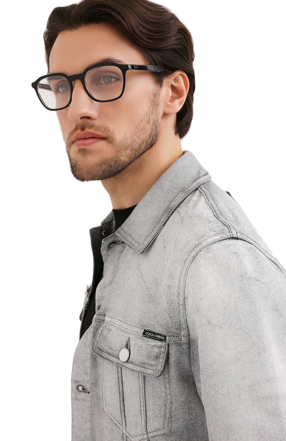 Женские оправа RAY-BAN черного цвета по цене 9950 руб., арт. 5390-2034 | Фото 3 Женские оправа RAY-BAN черного цвета, арт. 5390-2034 | Фото 3