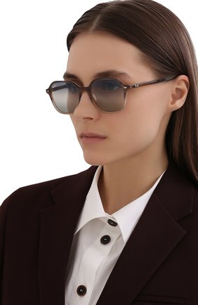 Женские солнцезащитные очки RAY-BAN коричневого цвета по цене 12500 руб., арт. 2194-1327GF | Фото 2 Женские солнцезащитные очки RAY-BAN коричневого цвета, арт. 2194-1327GF | Фото 2