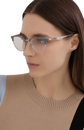 Женские оправа RAY-BAN светло-серого цвета по цене 9600 руб., арт. 6396-8101 | Фото 2 Женские оправа RAY-BAN светло-серого цвета, арт. 6396-8101 | Фото 2