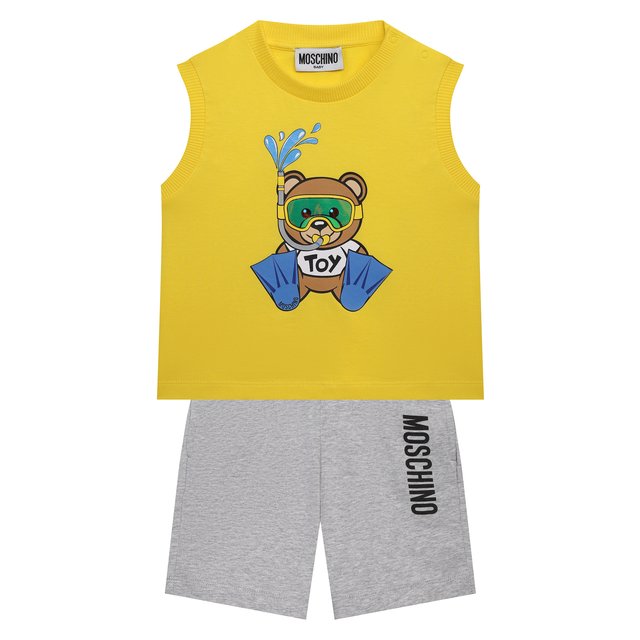 фото Комплект из майки и шорт moschino