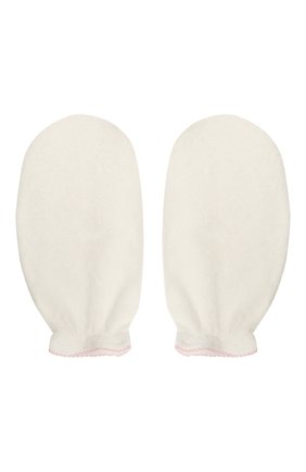 Детского комплект из полотенца и рукавицы KISSY KISSY розового цвета по цене 3580 руб., арт. 48609 | Фото 6 Детского комплект из полотенца и рукавицы KISSY KISSY розового цвета, арт. 48609 | Фото 6