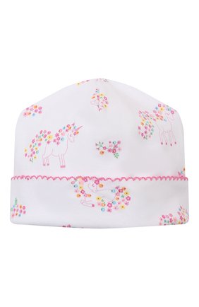 Детского хлопковая шапка KISSY KISSY розового цвета по цене 1185 руб., арт. KG506002N | Фото 1 Детского хлопковая шапка KISSY KISSY розового цвета, арт. KG506002N | Фото 1