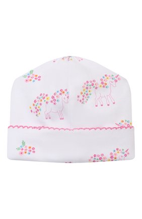 Детского хлопковая шапка KISSY KISSY розового цвета по цене 1185 руб., арт. KG506002N | Фото 2 Детского хлопковая шапка KISSY KISSY розового цвета, арт. KG506002N | Фото 2