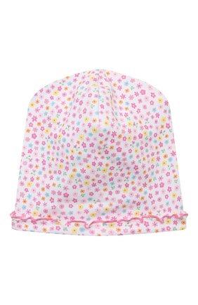 Детского хлопковая шапка KISSY KISSY розового цвета по цене 1525 руб., арт. KG506003N | Фото 1 Детского хлопковая шапка KISSY KISSY розового цвета, арт. KG506003N | Фото 1