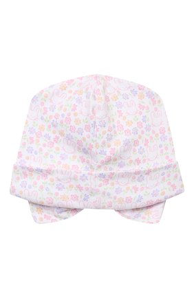 Детского хлопковая шапка KISSY KISSY разноцветного цвета, арт. KG506217N | Фото 2 (Материал: Текстиль, Хлопок; Региональные ограничения белый список (Axapta Mercury): RU)