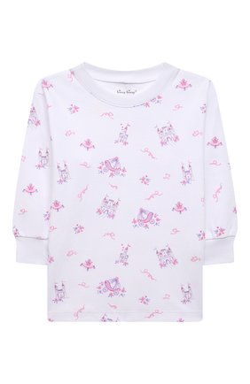 Детская хлопковая пижама KISSY KISSY розового цвета по цене 5865 руб., арт. KG605911P | Фото 2 Детская хлопковая пижама KISSY KISSY розового цвета, арт. KG605911P | Фото 2